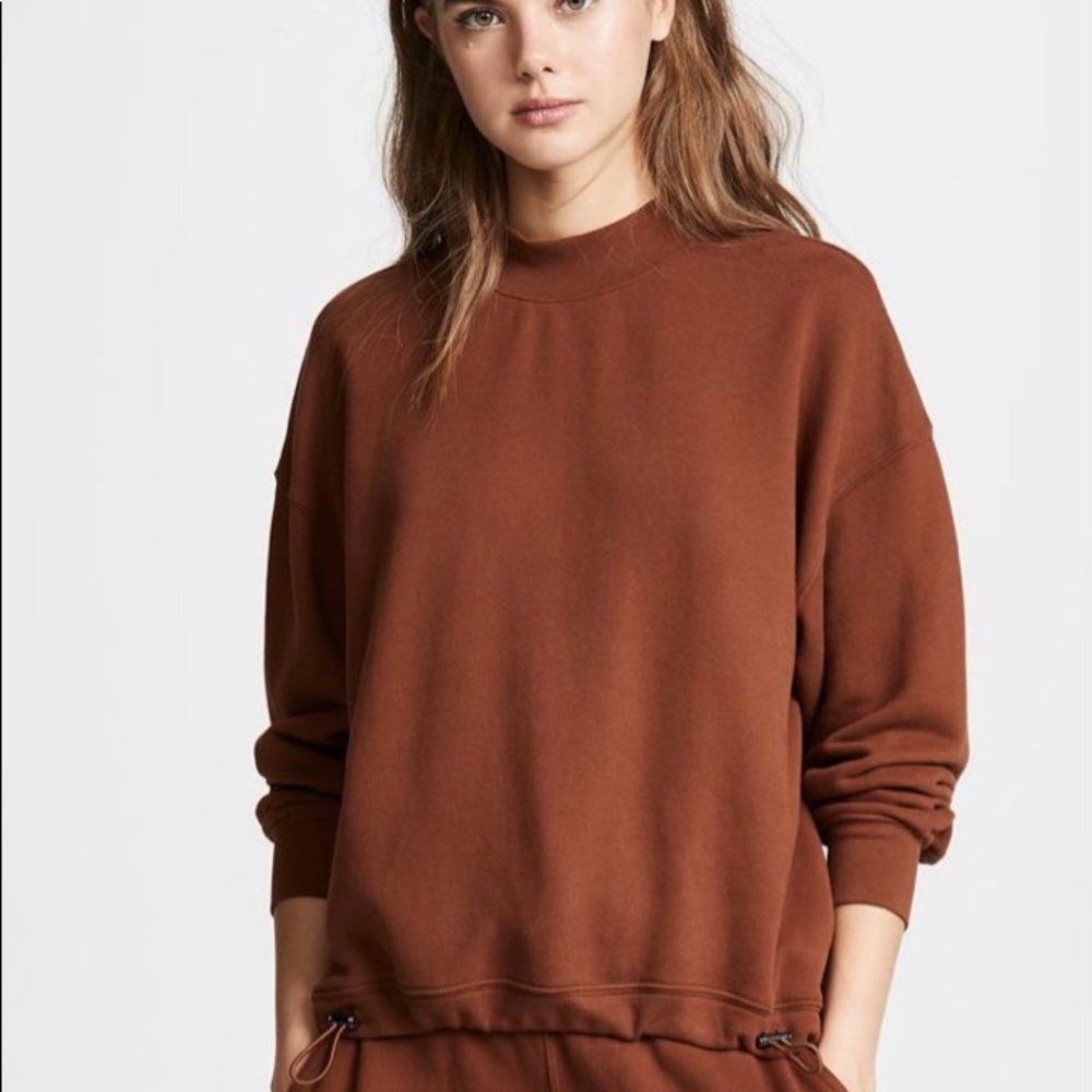 Vince Cotton mock neck pullover